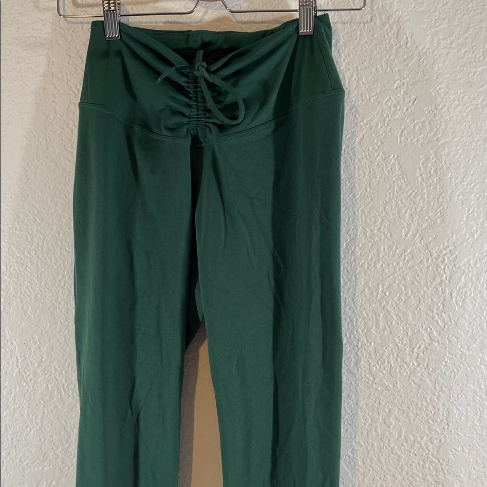 PINK VICTORIA’S SECRET High Waist Full Length Ruched V Legging Green Size Small - Picture 3 of 8
